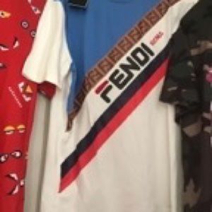 Name brand clothes , chains , socks & bags